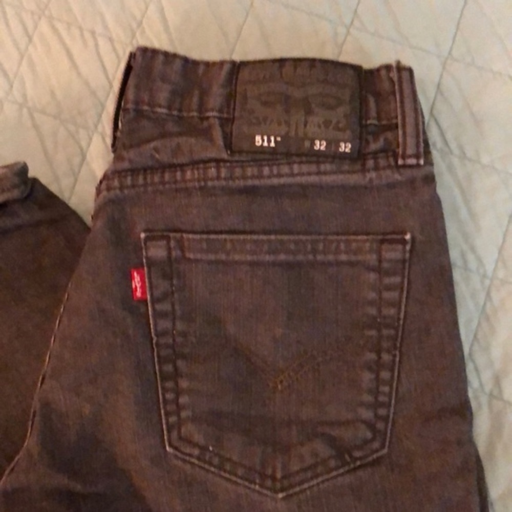 Levi’s 511 Black skinny jeans